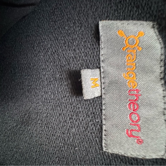 OrangeTheory Hoodie | Unisex | Medium | Black 1/4 Zip Pullover | Like New - Picture 6 of 13
